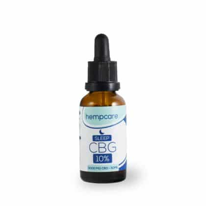 Sleep Hempcare CBG 10% 30ml Flesje Vorderansicht