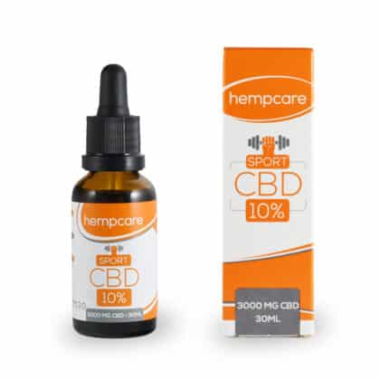 Sport Hempcare CBD 10% 30ml complet vue de face