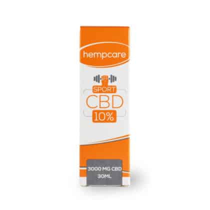 Sport Hempcare CBD 10% 30ml doosje Vorderansicht