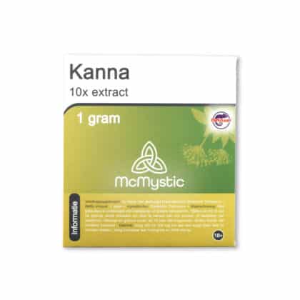 Kanna 10x 1 gram Front view McMystic